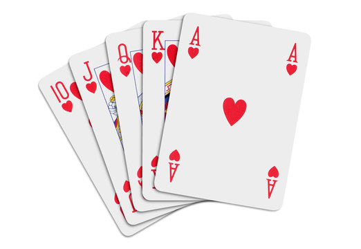 Royal Flush in Poker