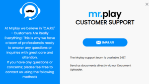 MrPlay Customer Support